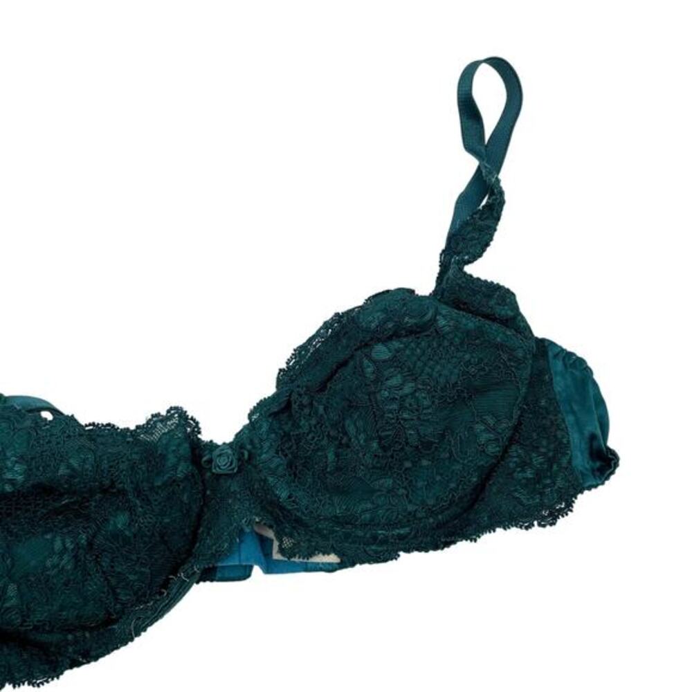 Victoria's Secret Vintage Teal Lace Bra